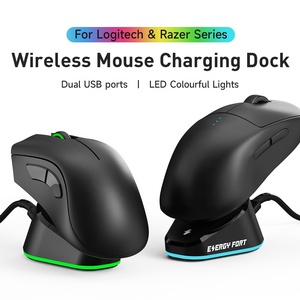 罗技G502 G703 G903罗技GPW G Pro X英雄Razer Naga Pro Viper RGB磁性坞鼠标充电坞 - Product Image 5
