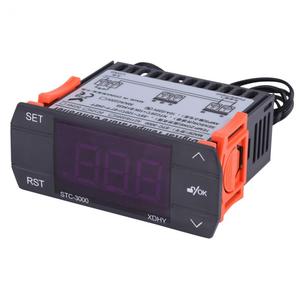 Termostato Digital con pantalla LCD de STC-1000, Control de temperatura, termómetro, controlador térmico con Sensor NTC, CA 110-220V, 10A