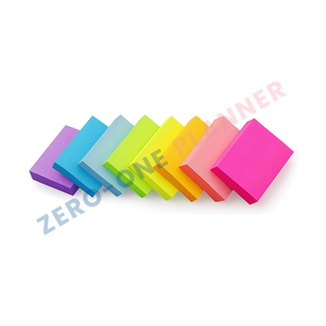 定制制造商亮多色纸1.5x 2英寸圣经便签记事本自粘便签套 - Product Image 1