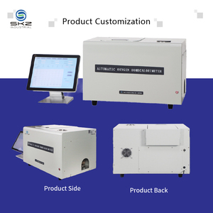 Calorímetro de bomba de oxígeno para refrigeración de semiconductores totalmente automático, controlado por software, con sistema de refrigeración - Product Image 4