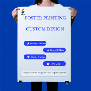 High-Quality Adhesive <strong>Poster</strong> Printing Customization - Various Designs Cost-Effective Custom <strong>Poster</strong> for Advertising &amp; Display - Product Image 2