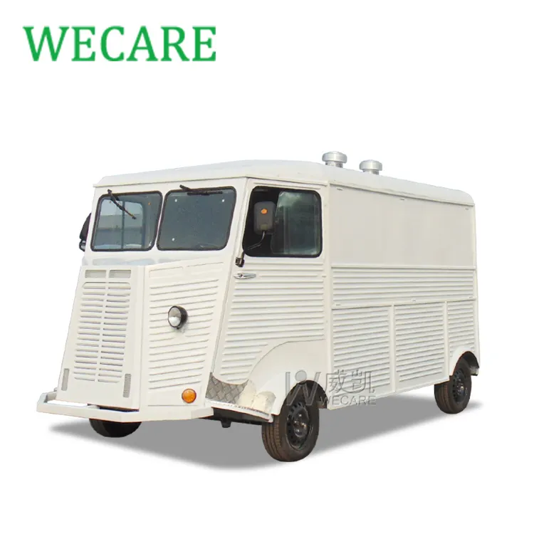 WECARE Mobileストリートファーストフードカー携帯電気ケータリング食品バン