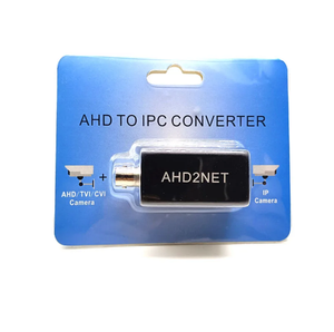Convertidor AHD a IPC 720P/1080P AHD/TVI/CVI PAL/NTSC Cámara a convertidor de cámara con cable IP Entrada BNC Salida RJ45 Adaptador H.265