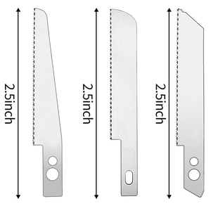 Çok fonksiyonlu Mini jilet Set ev DIY el zanaat testere bıçağı modeli küçük testere ağaç İşleme el aletleri - Product Image 5