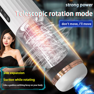 Men <strong>Sex</strong> <strong>Toys</strong> Automatic Rotating Vibrating Sucker Real Blow Hand Job <strong>Sex</strong> <strong>Time</strong> Delay Trainer Long Penis Masturbation Cup for Men