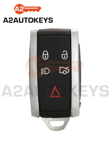 A2AUTOKEYS อะไหล่ใหม่5ปุ่มเปลือกกุญแจรีโมทสำหรับ Jaguar X XF xkxkr Smart PROX Key HOUSING + Blade - Product Image 6