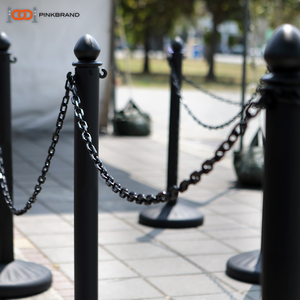 Customized 5mm 50M Short Post Plastic <strong>Chain</strong> Made in Taiwan for <strong>Chain</strong> Link Guard Rails
