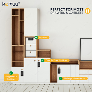 KEMUU Ttlock APP anahtarsız giriş kabine için akıllı kilit NFC kart Tuya App uzaktan yönetim şifre erişim - Product Image 6