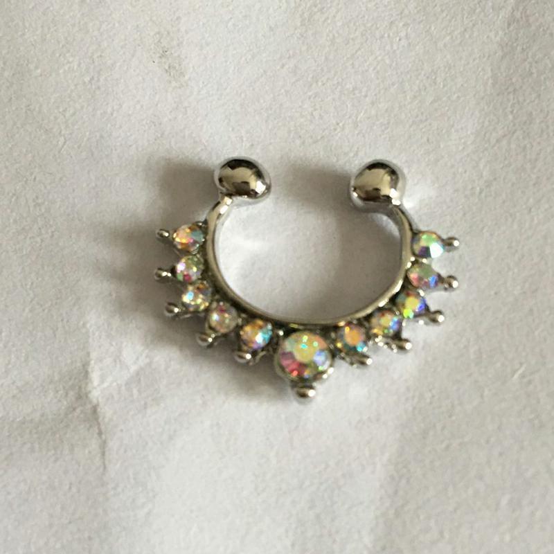 Argent + diamant de couleur AB
