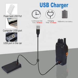 Cheapear Baofeng BF-888S UHF Type-C Walkie Talkie cầm tay thu phát di động hai cách phát thanh ham kinh doanh nghiệp dư đài phát thanh - Product Image 5