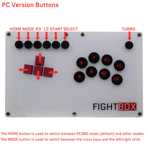 Hitbox Arcade Fight Stick <strong>Controller</strong> All Buttons Hitbox Style Arcade