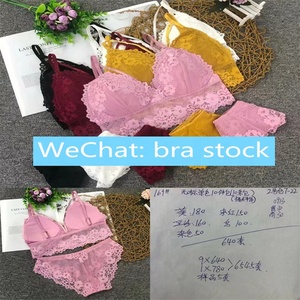 蕾丝三角杯套装文胸库存批发薄款式后退性感缅甸印度澳大利亚汤加匈牙利迪拜