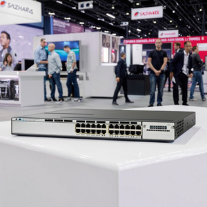 สวิตช์เครือข่ายกิกะบิต CSC 3750X 24พอร์ต WS-C3750X-24T-S ฟังก์ชัน SNMP QoS - Product Image 1