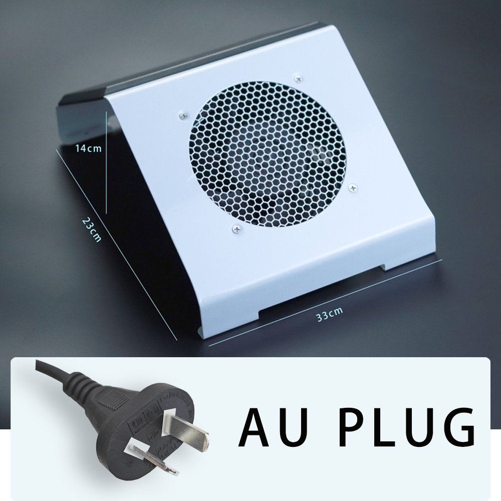 White AU plug