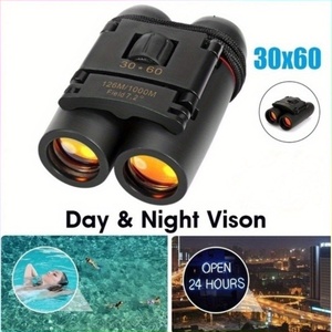 Ống nhòm 30x60 HD Kính đầy đủ cấu hình quang học Ống nhòm nhỏ gọn gấp di động ngày đêm kính viễn vọng - Product Image 4