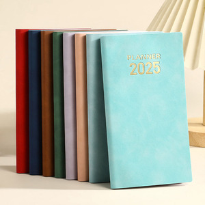 2025 Calender A6 <strong>Notebook</strong> Wholesale Good Quality <strong>Custom</strong> <strong>Make</strong> Softcover Pu Leather Diary Journal Schedule <strong>Notebooks</strong> - Product Image 1