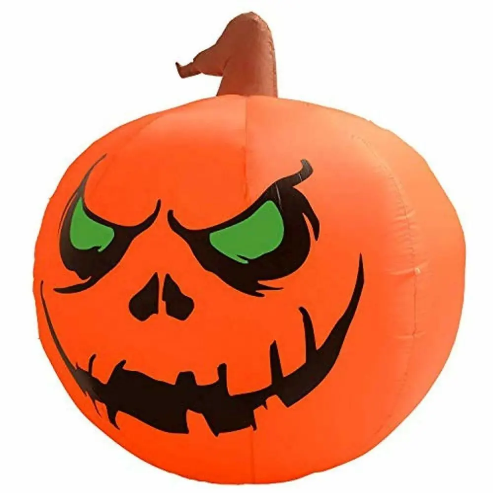 Customizable inflatable devil pumpkin Halloween decorations