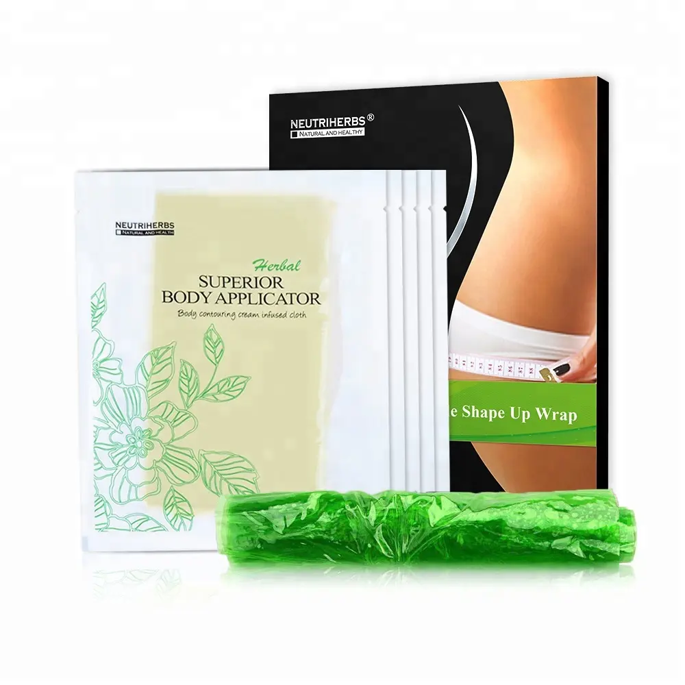 Body Slim Shaped up Anti Cellulite Skin Tightening Wraps Weightloss Detox Firming Wraps Belly Patch Slim Patch