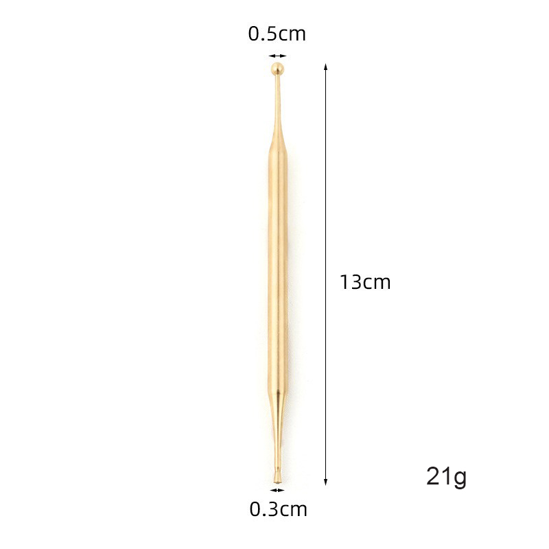 Stylo d'acupoint d'oreille en laiton de type i