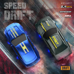 Novice-Friendly <strong>1</strong>/43 <strong>RC</strong> Drift Car <strong>Model</strong> Ready-to-Play with Lights Professional 2.4G Remote Control Toy Out of the Box - Product Image 3