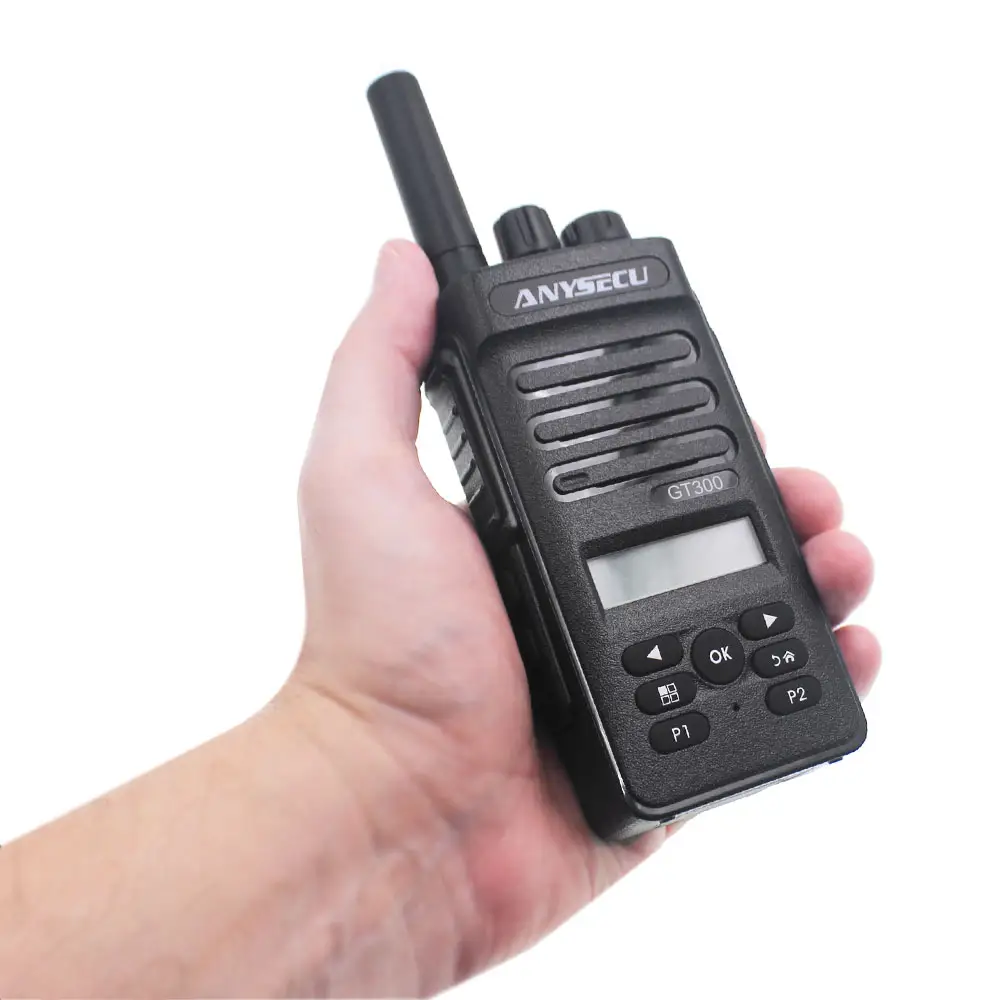 Mini walkie-talkie portable robuste 4G, radio REAL PTT/PTT4U, GT300 WCDMA, 3G, 5000KM avec carte SIM, radio PTT 4G