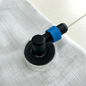 LYPLAST PEプレハブ穴レイフラットホース4.5インチ100mあらかじめ設置された40cm間隔の穴 - Product Image 1