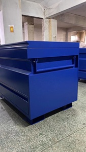 新型48x30x35英寸钢制工地工具箱，带抽屉定制尺寸铁卡车工具箱，用于建筑工地防水保护 - Product Image 5