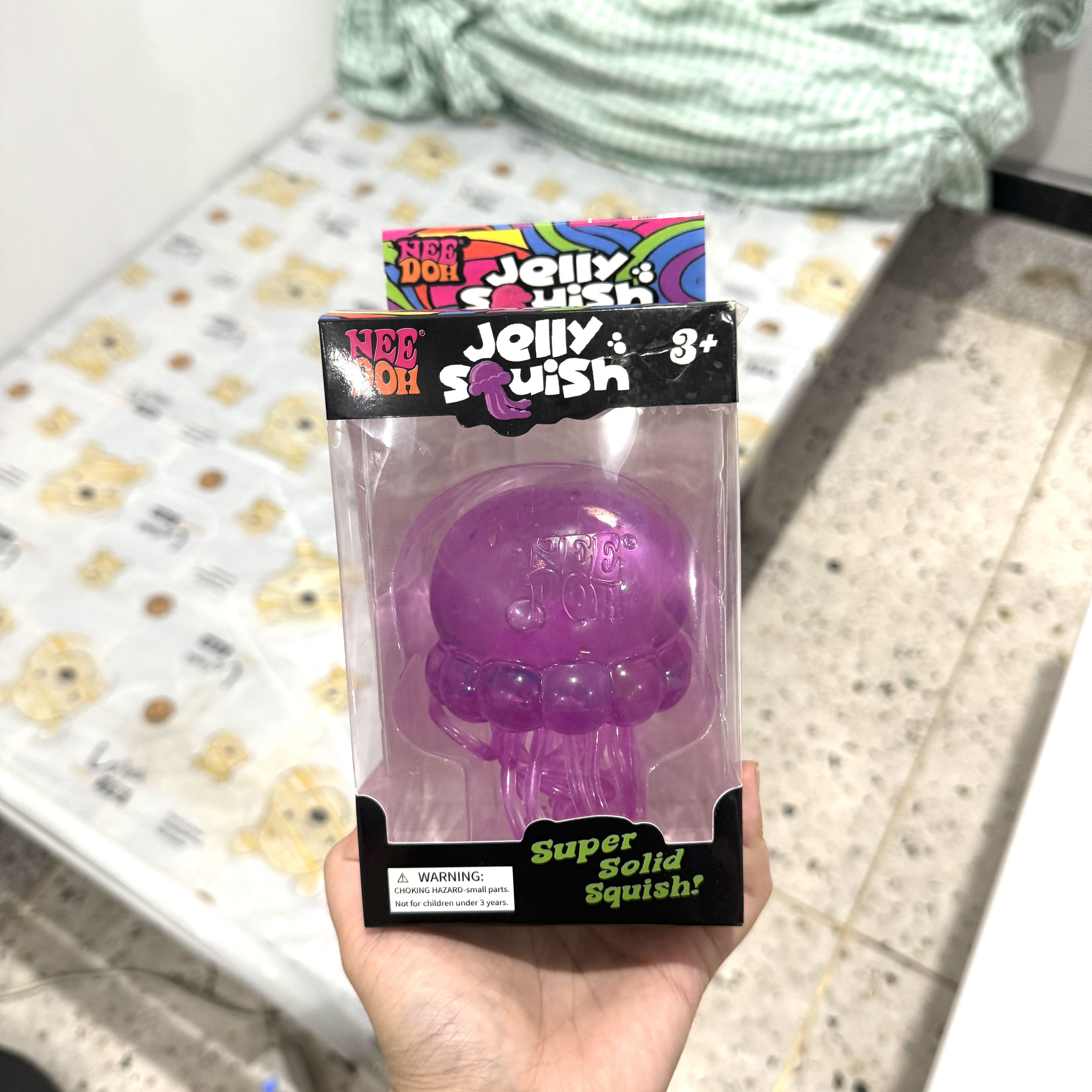 Large jellyfish Purple