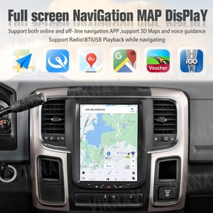 <span class=keywords><strong>Android</strong></span> automatico di navigazione GPS per Dodge Ram 1500 2013-2018 wireless Carplay autoradio LCD schermo di visualizzazione lettore multimediale 128GB