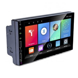 2Din Autoradio 7 Zoll Android 9.1 Daul <span class=keywords><strong>USB</strong></span> Autoradio BT FM Kontakt bildschirm Wifi Autoradio Player Quad-Core GPS Navigation