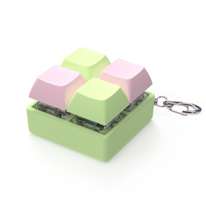 พวงกุญแจกลพร้อมห่วงโซ่ไฟสำหรับคีย์บอร์ดคลายเครียด - Product Image 4