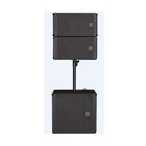 ซับวูฟเฟอร์ VTX10 18นิ้วไลน์อาร์เรย์เสียงโปรลำโพงที่ใช้งานพร้อมเพาเวอร์แอมป์ชุดเต็มชุดสำหรับเพลงเวทีมืออาชีพ