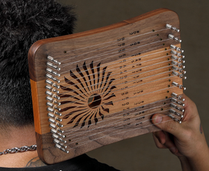 Lyra harp-простой и простой в освоении портативный инструмент с древним стилем Lyra 17 string - Product Image 5