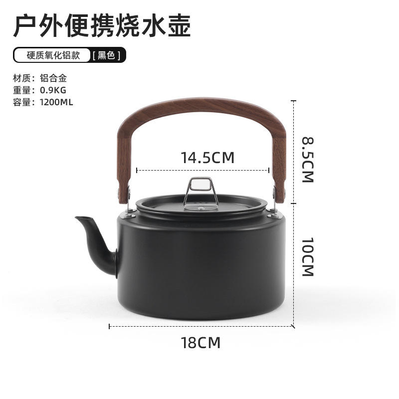 กาต้มน้ำ Stream Tracing - 1.2 ลิตร - สีดำ