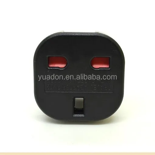 Venda quente REINO UNIDO/UE para EUA/AUS plug adaptador de viagem CE Aprovado Com Shuter Segurança 10A 240V converter adaptador