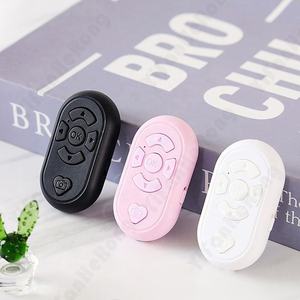 Yeni şarj edilebilir Bluetooth selfie deklanşör düğmesi tip-c şarj kablosuz denetleyici video uzaktan kumanda - Product Image 2