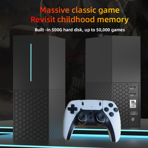 VAYAVA Retro X12 oyun konsolu Video Emuelec çift sistem 2.4G kablosuz gamepad 500GB 50000 oyunları HD 4K GameBox GBA için - Product Image 6