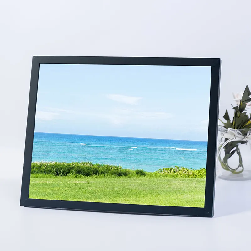 Cristal personalizado boda Mdf foto de madera marcos de fotos de lujo álbumes accesorios arte de pared colgante al por mayor 3D Funia A4