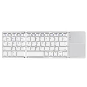 Trípode táctil inteligente tres teclado inalámbrico recargable plegable al por mayor teclado plegable inalámbrico mini barato personalizado - Product Image 2