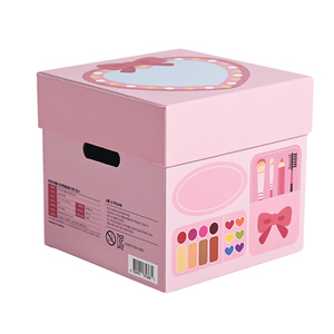 Có Thể Tái Chế Boite Cadeau Tùy Chỉnh In Lưu Niệm Kid Đồ Chơi Lưu Trữ Cứng Nhắc Tông Hộp Quà Tặng Với Nắp - Product Image 2