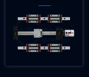 HLTNC 12pcs HGH20CA <strong>Square</strong> Linear Guide Sets+bellscrew SFU1605-400/700/1000/1000mm Ball <strong>Screw</strong> BKBF12+coupling 3sets for Cnc - Product Image 6