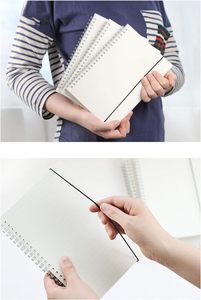 Venta al por mayor barato de alta calidad A5 impresión personalizada diario estilo carpeta Kraft cuaderno para la escuela - Product Image 6