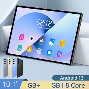 Teclado de computadora de tableta Android 13 DE 10,1 pulgadas 4G LTE 12GB RAM + pantalla táctil de almacenamiento de 512GB para pintura y negocios - Product Image 3