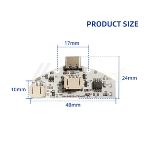 Scheda di controllo dimmerabile a basso voltaggio a LED di tipo-C 5V con tocco singolo/doppio colore (senza bisogno di saldatura) - Product Image 4