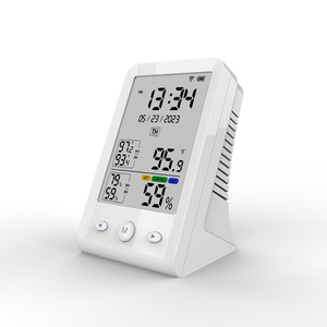Medidor inteligente de temperatura y humedad Tuya Wifi, pantalla Digital LED, Sensor de alta precisión, detección remota en tiempo Real, alimentado por batería - Product Image 1