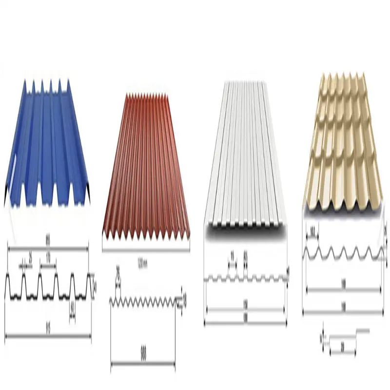 Lastre per coperture zincate 4x8 GI lamiera per tetto in zinco ondulato prezzo del metallo lamiera per coperture in acciaio zincato