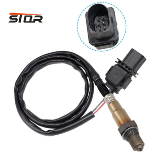 Sensor de sonda Lambda para coche Ford y Chevrolet, accesorio de medición de oxígeno con cable de 5 cables, compatible con automóvil modelo STQR 0258017025 0258017209 - Product Image 2