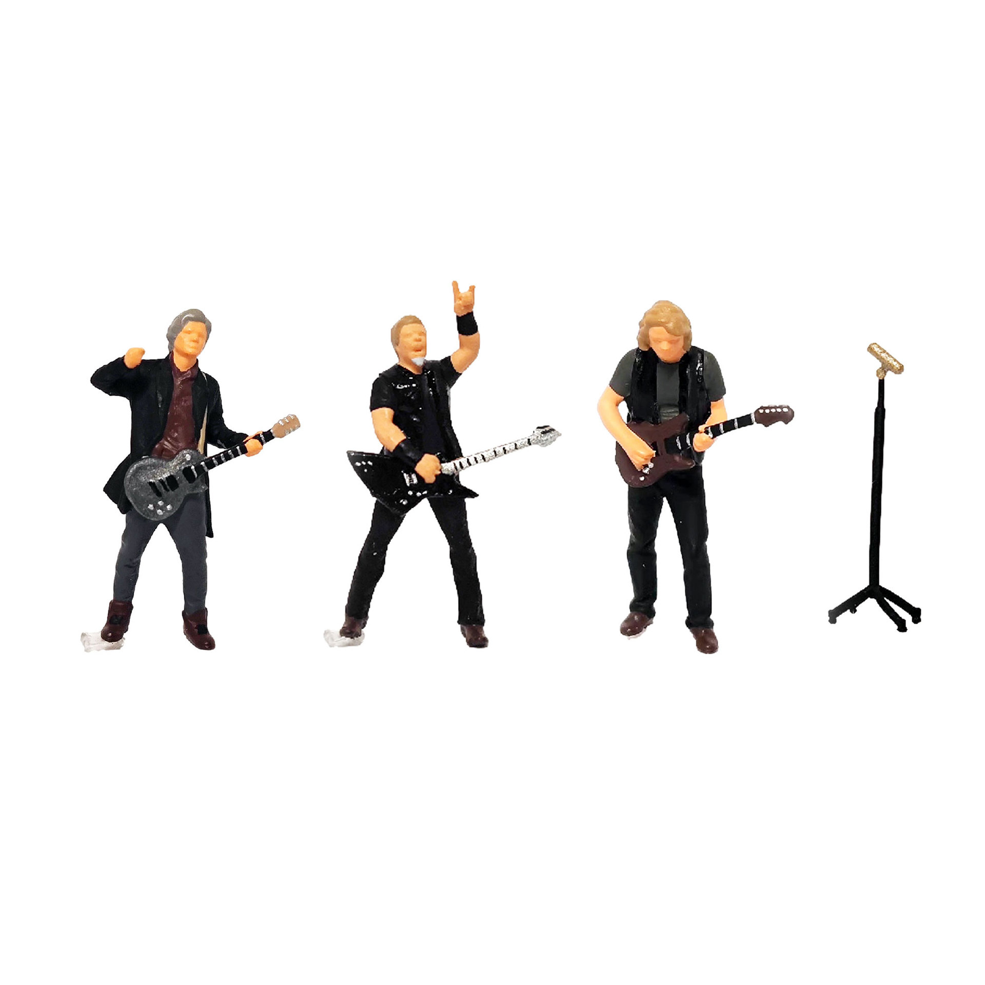 Ensemble de bandes pour 3 personnes, noir