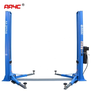 AA4C 4.5T 1000lbs คู่มือการเปิดตัว2โพสต์ยกรถยกอัตโนมัติสองโพสต์อัตโนมัติทางลาด2เสายานพาหนะลิฟท์ทางลาด - Product Image 5