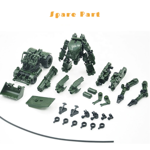 定制批发高品质比例模型套件塑料装配机器人和坦克模型套件 - Product Image 3